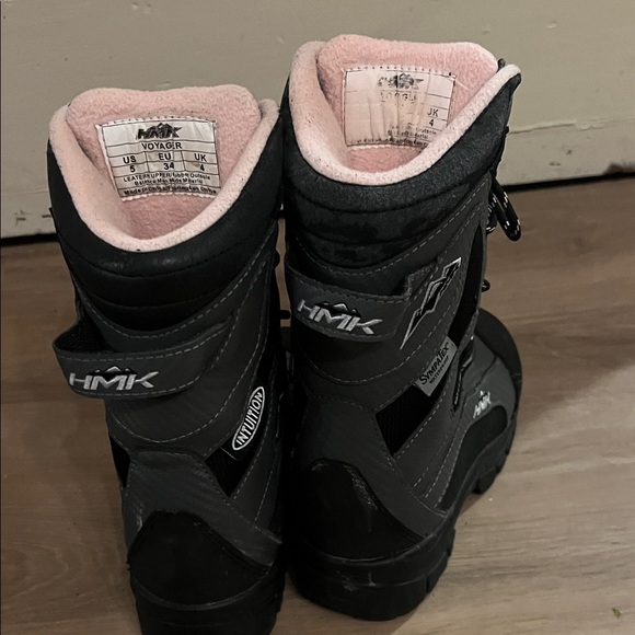 HMK Women's Black and Pink Winter Boots - Picture 4 of 4
